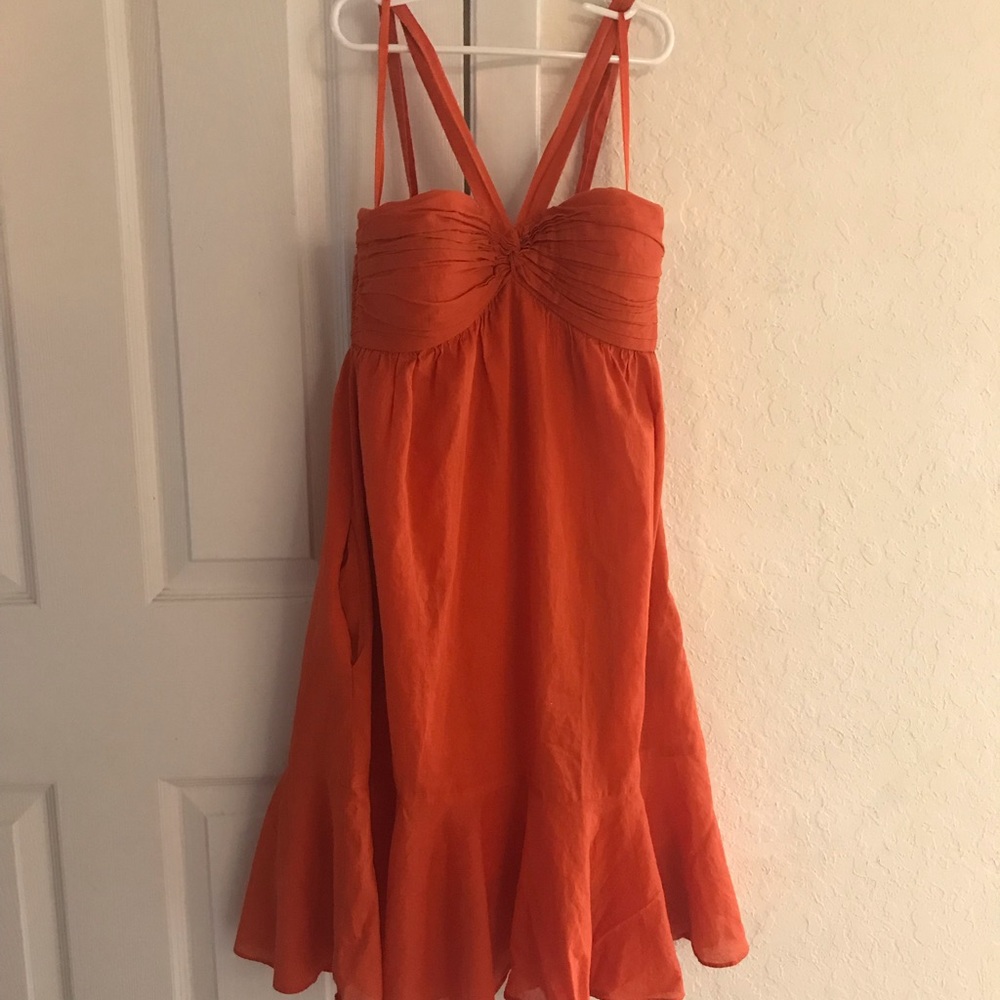 Gianni Bini Orange Sundress 0